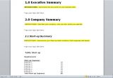 Business Plan format Template 10 Free Business Plan Templates for Startups Wisetoast