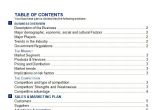Business Plan format Template 30 Sample Business Plans and Templates Sample Templates