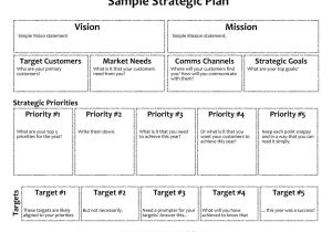 Business Plan Strategy Template Special Strategic Business Plan Layout Strategic Business