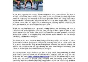 Business Plan Template for A Gym Business Plan order