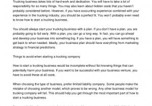 Business Plan Template for Transport Company the Magic formula Of Business Plan for Trucking Company