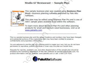 Business Plan Template Pdf Free Download Restaurant Business Plan Template 7 Free Pdf Word