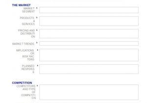 Business Plan Template Usa Business Plan Template Word Excel Calendar Template