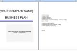 Business Plan Templates Free Downloads Business Plan Templates Free Download Free Business Template