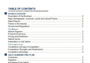 Business Plan Templates Word 30 Sample Business Plans and Templates Sample Templates