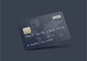 Business Platinum Card From American Express Photorealistic Credit Card Mockup Credit Card Design