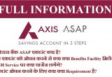 Business Platinum Debit Card Axis Bank Full Information About Axis asap Account What is Axis asap A C Benefits Service Fees Charges