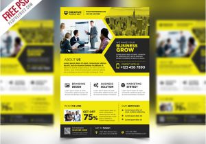 Business Promotional Flyers Templates Corporate Business Promotional Flyer Psd Template