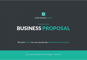 Business Proposal Powerpoint Template Free Download Business Proposal Powerpoint Template by Jafardesigns
