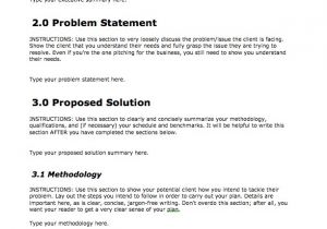 Business Proposal Template Doc Free Download Business Proposal Template Free Download Bplans