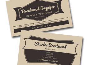 Business Quotes for Visiting Card Vintage Style Business Card Visual Ly