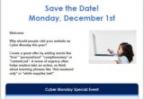 Business Save the Date Email Template 7 Holiday Email Templates for Small Businesses Nonprofits