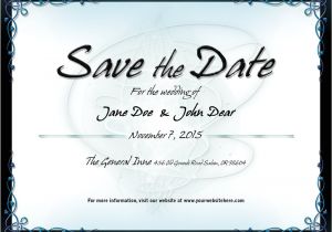 Business Save the Date Email Template Wedding Save the Date Template 1 by Mikallica On Deviantart