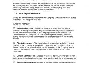 Business Templates Noncompete Agreement Non Compete Agreement Templates Eforms Free Fillable forms