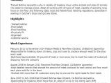 Butcher Cover Letter 1 butcher Apprentice Resume Templates Try them now