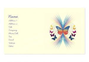 Butterfly Business Card Template butterfly Business Card Template 28 Images Bussiness