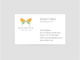 Butterfly Business Card Template butterfly Logo Business Card Template the Design Love