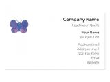 Butterfly Business Card Template Cute butterfly Business Card Templates Zazzle