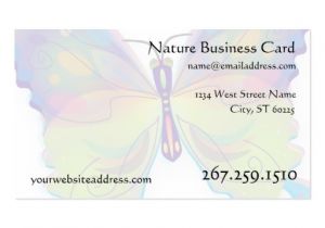 Butterfly Business Card Template Nature Business Card Templates Bizcardstudio Com