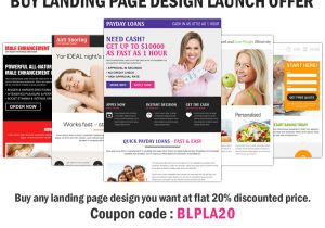 Buy Landing Page Templates Buylandingpagedesign Launch Special Discount Offer