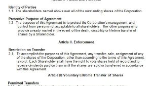 Buy Sell Agreements Templates 17 Sample Buy Sell Agreement Templates Sample Templates