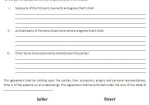Buyer Seller Contract Template Nice Agreement Template Sample for Sales Contract with