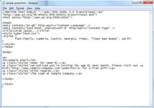 C# Email Template Engine Mail Merge the Code Decanter