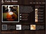 Cafepress Shop Templates Free WordPress themes for Restaurants Cafe Cooking Food