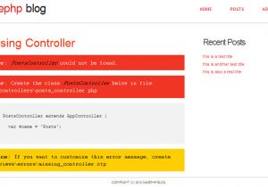 Cakephp Email Template Examples Step 7 Controller for Posts Cakephp Blog