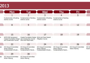 Calendar Of Activities Template Blank Calendar Template