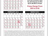 Calendar Raffle Fundraiser Template Lottery Calendar Fundraiser Template Calendar Template 2018