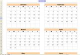 Calendar Template 4 Months Per Page 4 Month Calendar Printable Calendar Template 2018