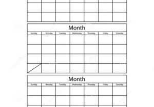 Calendar Template 4 Months Per Page Printable Calendar 3 Months Per Page Printable Calendar