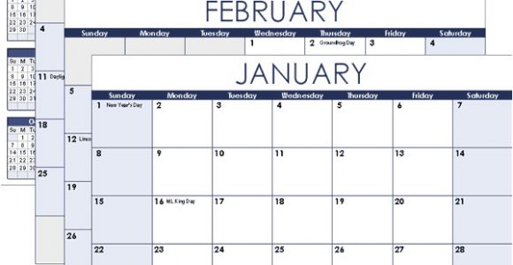 Calendar Template by Vertex42 Com Excel Calendar Template for 2019 and Beyond