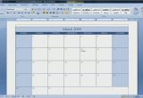 Calendar Template for Word 2007 Best Photos Of Create A Blank Calendar Free Printable