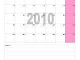 Calendar Template In Word 2010 9 Best Images Of Ms Word 2010 Templates Blood Pressure