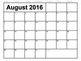 Calendar Template to Type In Blank Calendar Template 2016 that You Can Type In