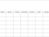 Calendar Template to Type In Monthly Calendar to Print and Fill Out Calendar