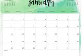 Calendar with Pictures Template January 2018 Calendar Excel Template Calendar 2018