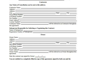 California Home Improvement Contract Template 13 Renovation Contract Templates Docs Pages Word