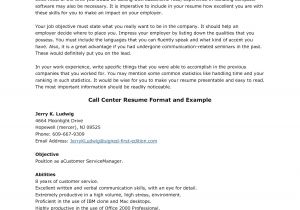 Call Center Resume Examples and Samples Call Center Resume Template Learnhowtoloseweight Net
