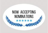Call for Nominations Email Template Call for Nominations Semiahmoo Arts society