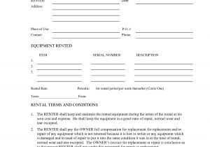 Camera Rental Contract Template Equipment Rental Agreement Emmamcintyrephotography Com