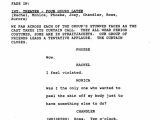 Camera Script Template the aspiring Tv Writer Screenwriter Blog Multi Cam