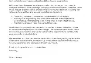 Campaign Manager Cover Letter Marketing Manager Job Cover Letter