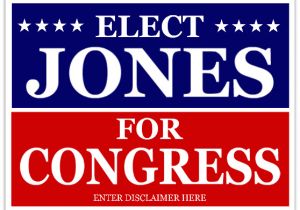 Campaign Yard Sign Templates Congress Campaign Signs Cheap Political Sign
