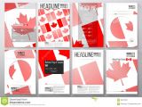 Canada Brochure Template Business Templates for Brochure Flyer or Booklet