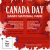 Canada Brochure Template Canada Day Flyer Canada Ticket Printing