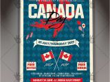 Canada Brochure Template Canada Day Premium Flyer Psd Template Psdmarket