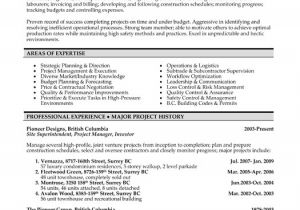 Canadian Student Resume top Project Manager Resume Templates Samples